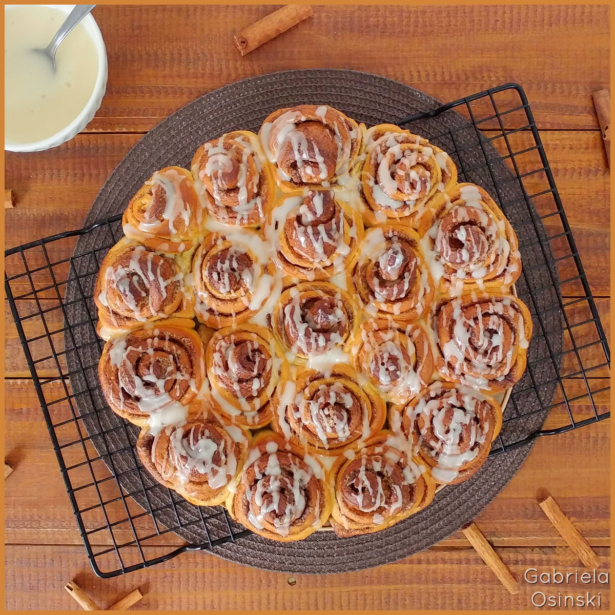 Receita de Cinnamon Roll, Receita