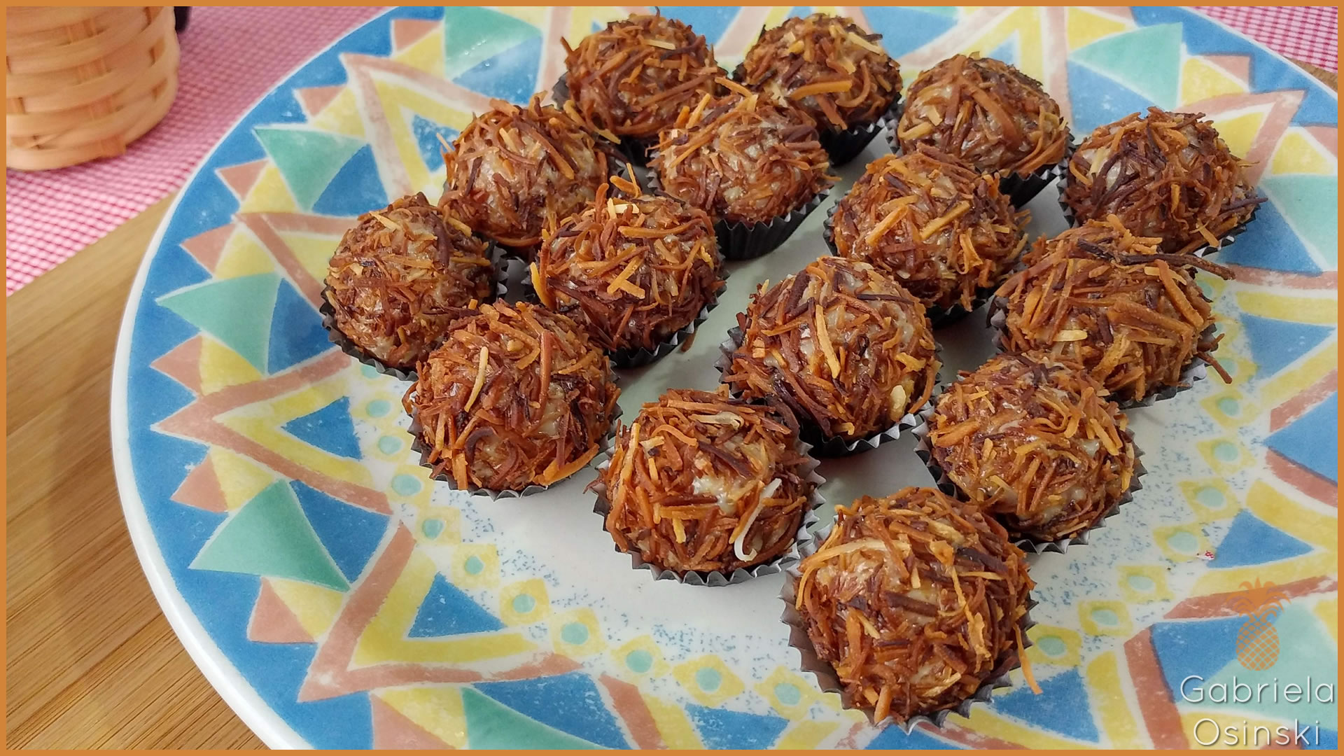 BRIGADEIRO DE COCO QUEIMADO Gabriela Osinski